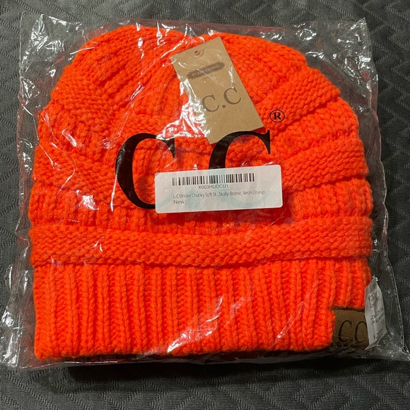 C.C Accessories - C.C Bright Orange Beanie